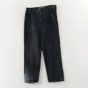 Clench Jeans Mens 36 X 34 Blue Denim Jeans Pants Straight Leg Y2K Vtg 2000s‎ 00s